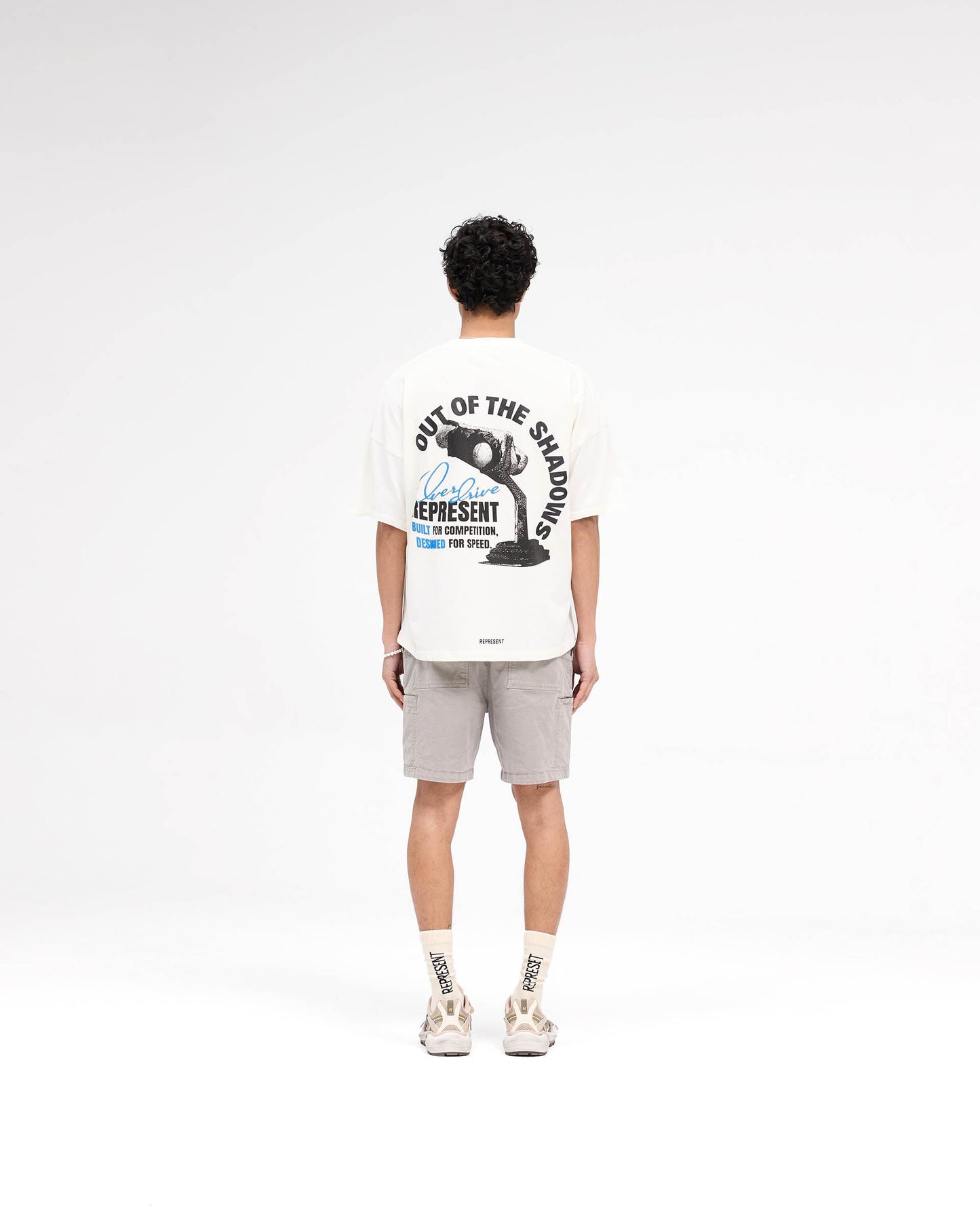 Out Of The Shadows T-Shirt - Flat White