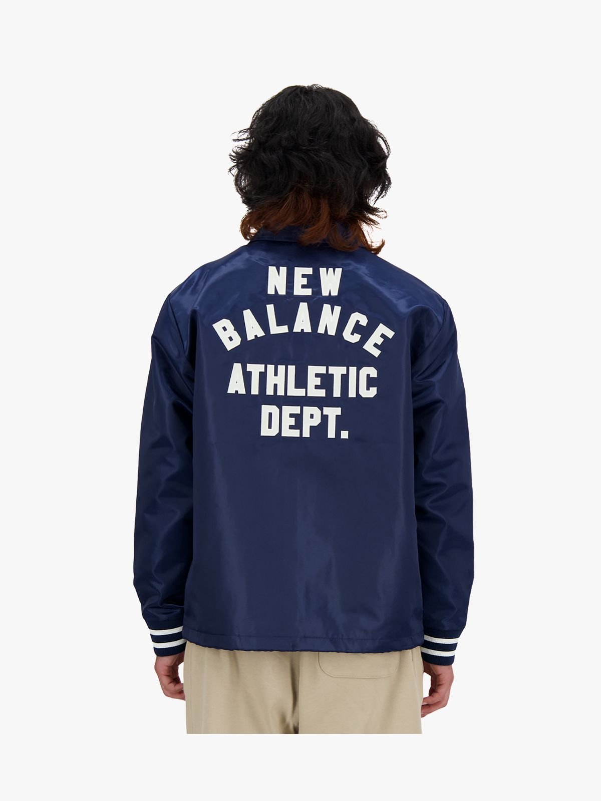 New Balance Men's Sportswear's Greatest Hits Black Coach Jacket