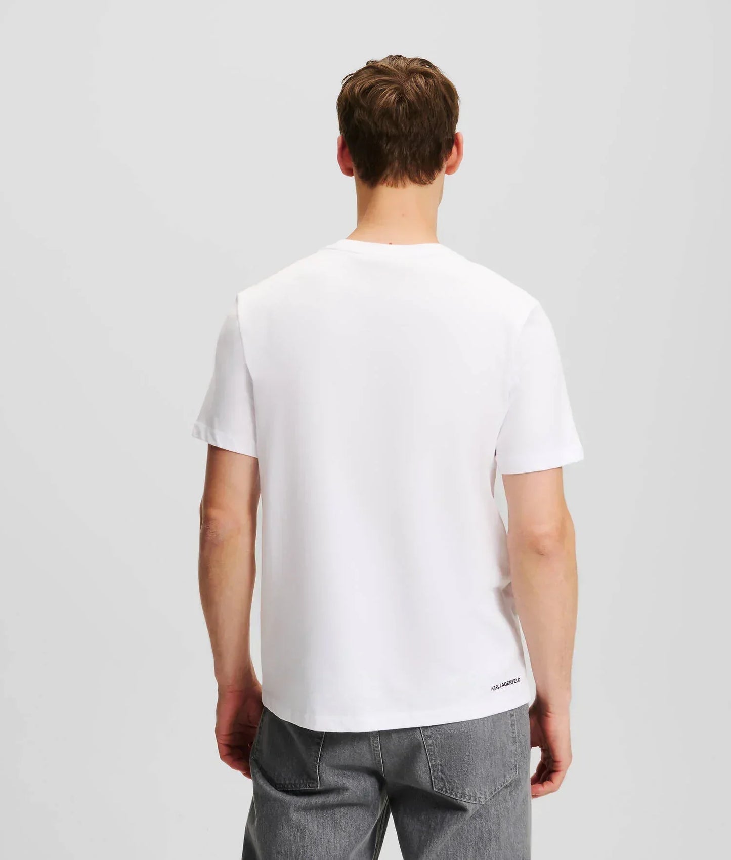 KARL LAGERFELD OPTICAL ILLUSION T-SHIRT