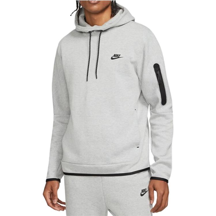 Nike Tech Fleece Pull Over Hoodie 'Dark Grey Heather' DD5174-063