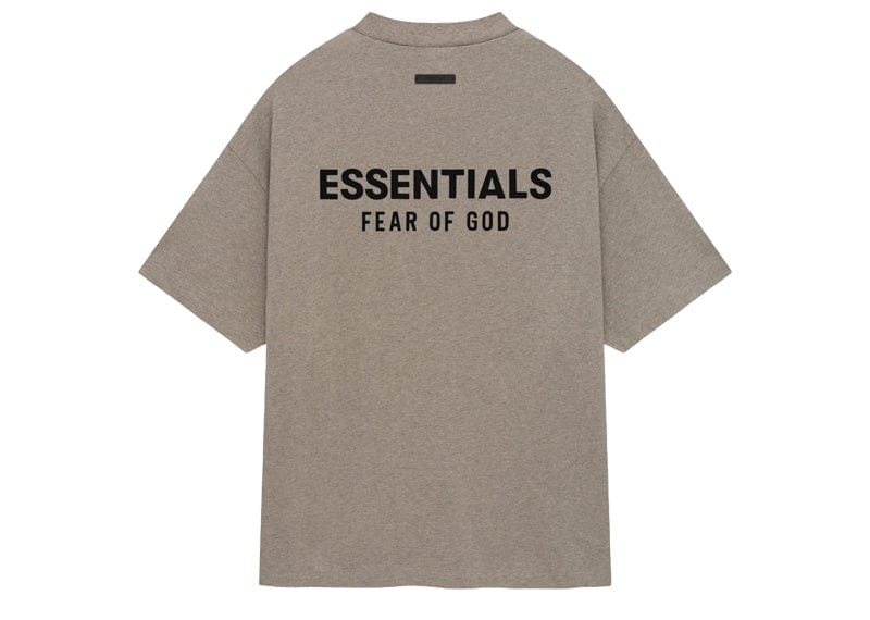 Fear of God Essentials Jersey Crewneck T-Shirt - 'Heather Gray'