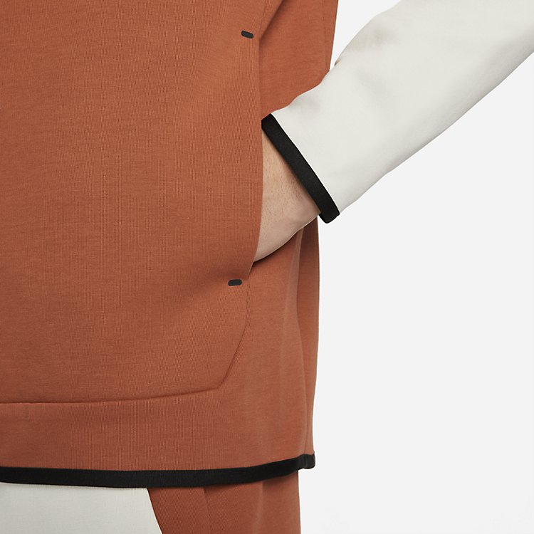 Nike Sportswear Tech Fleece Full-Zip Hoodie 'Burnt Sunrise' CU4489-825