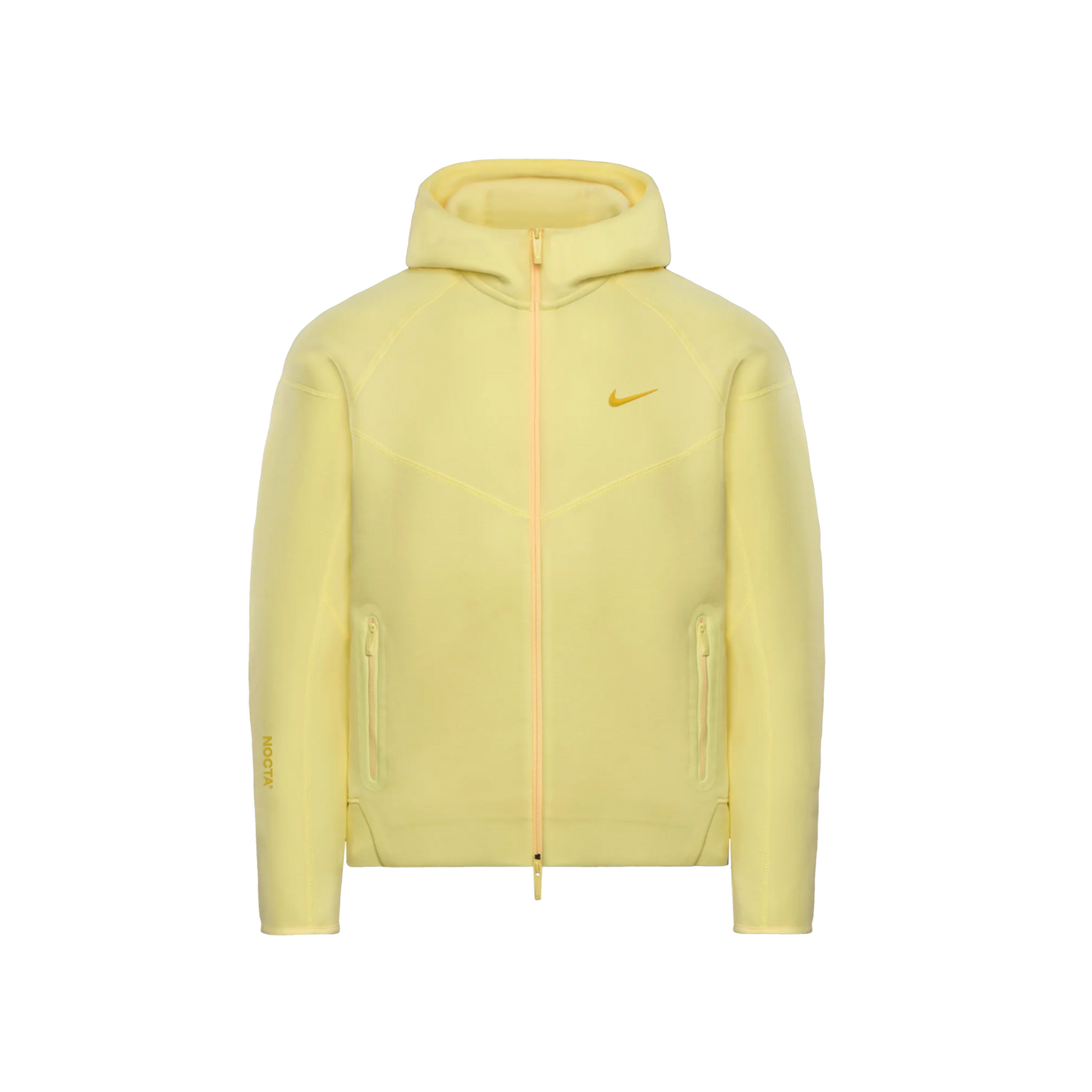 Nike x NOCTA Tech Fleece Full Zip Hoodie Citron Tint