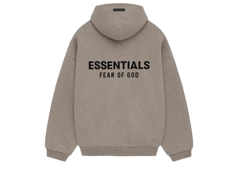 Fear of God Essentials Fleece Hoodie (FW24) Heather Gray