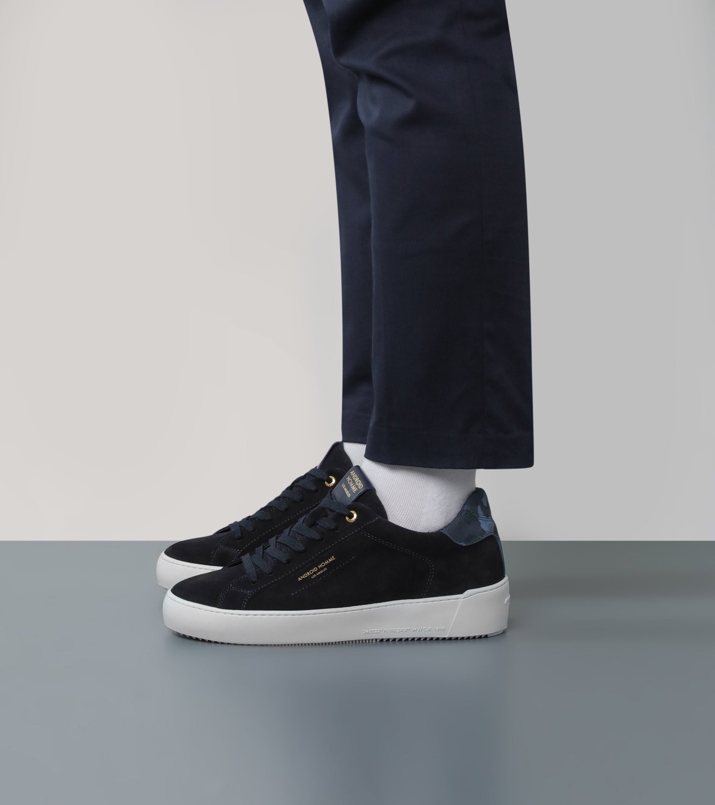 Android Homme Zuma Navy Suede Camo AHP224-48