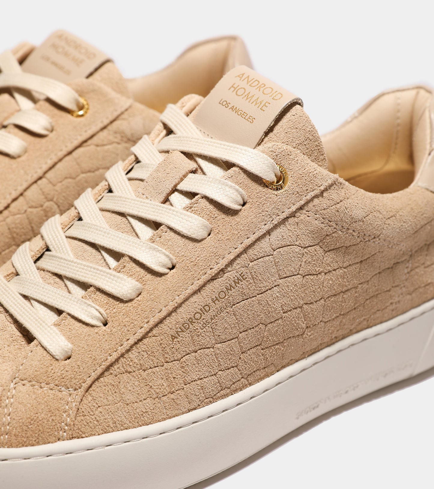 Android Homme Zuma Beige Caiman Croc AHP244-10