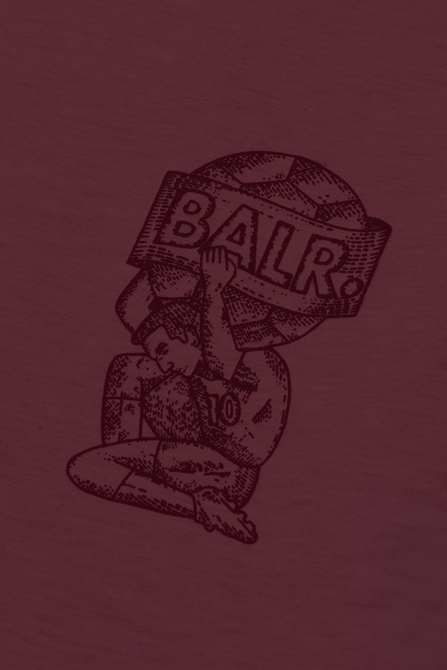 GOTL Titan T-Shirt Wine Red