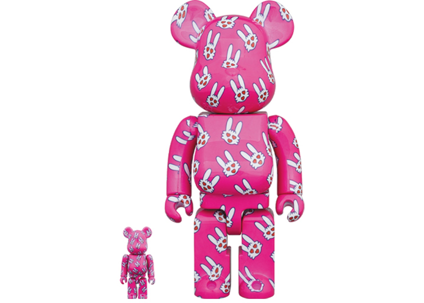 BEARBRICK HITOHATAUSAGI 100% 400%
