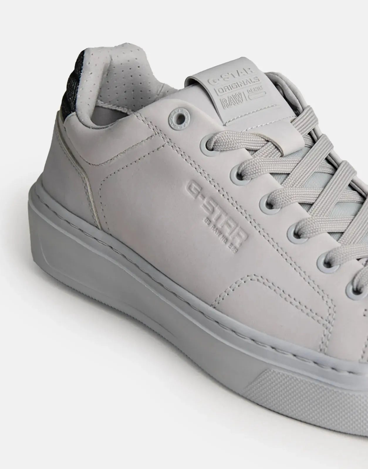 G-Star RAW Rovic IV Nubuk Tonal Sneaker Lt Grey