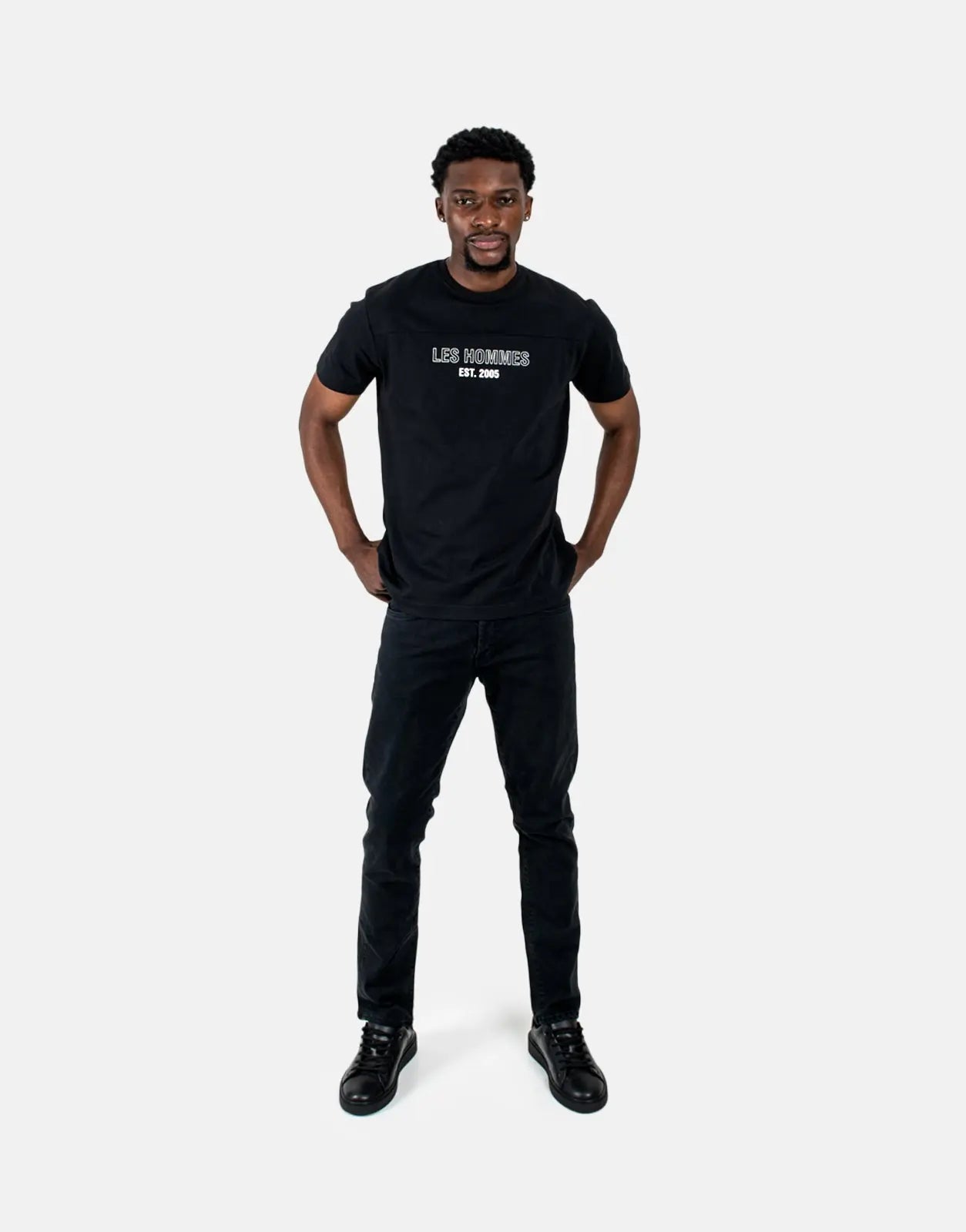 Les Hommes Est 2005 Black T-Shirt