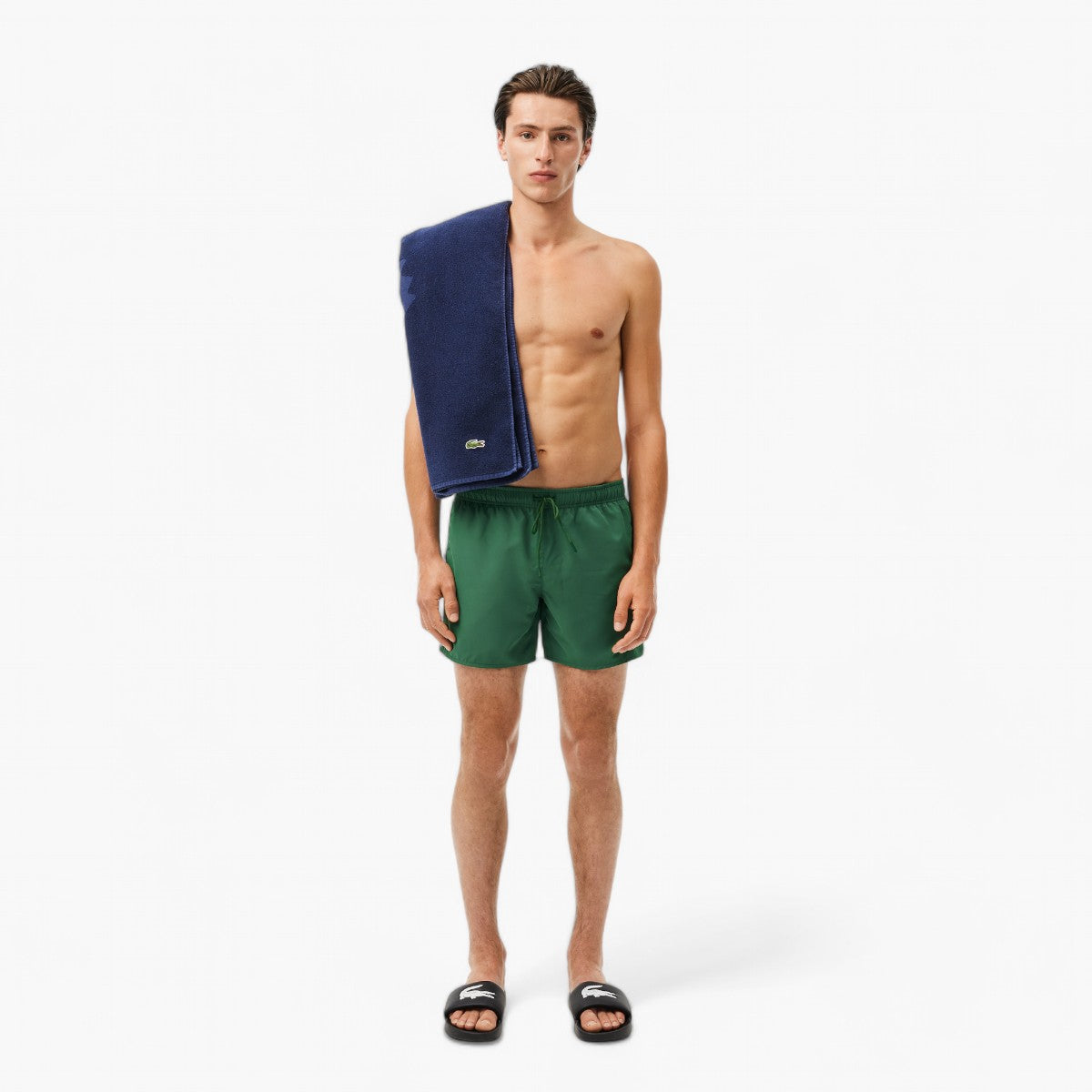 Lightweight Monochrome Swim Trunks