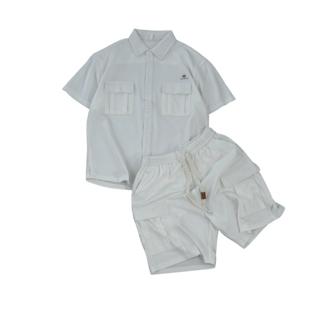 Men's Casual Short Sleeve and Short Set