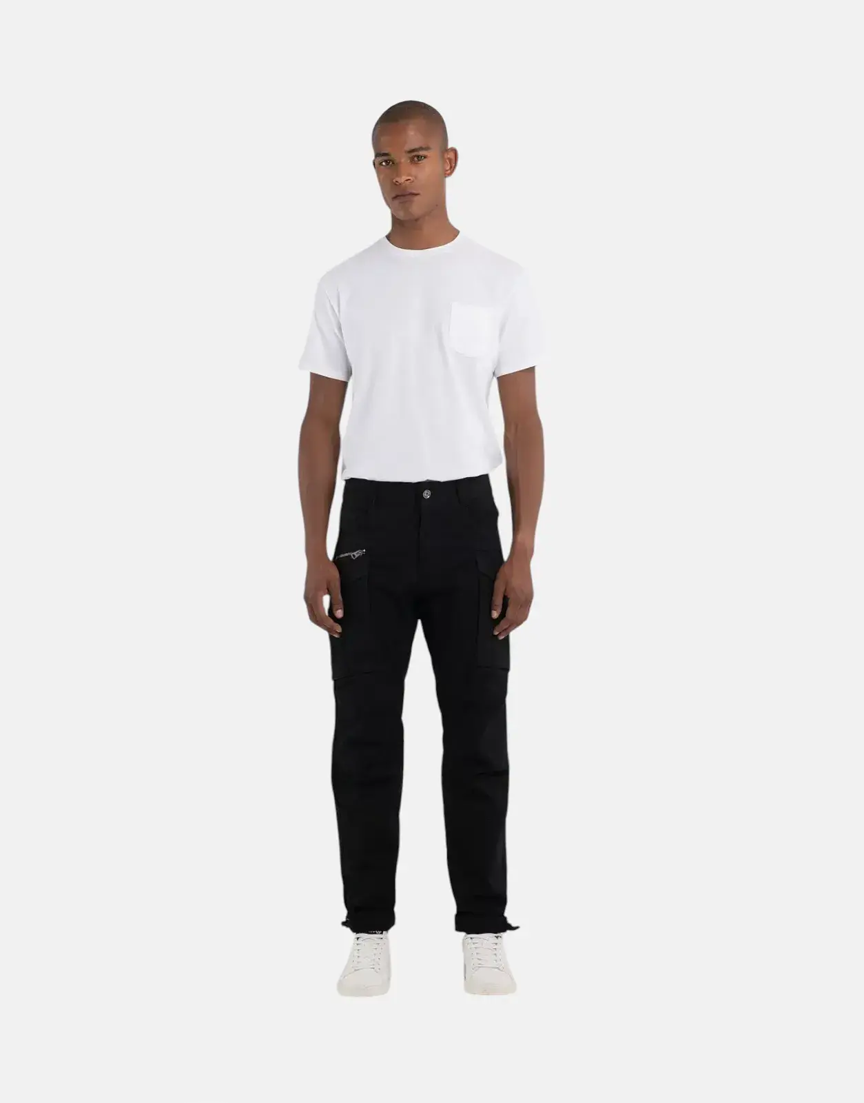 Replay Cargo Pants Black