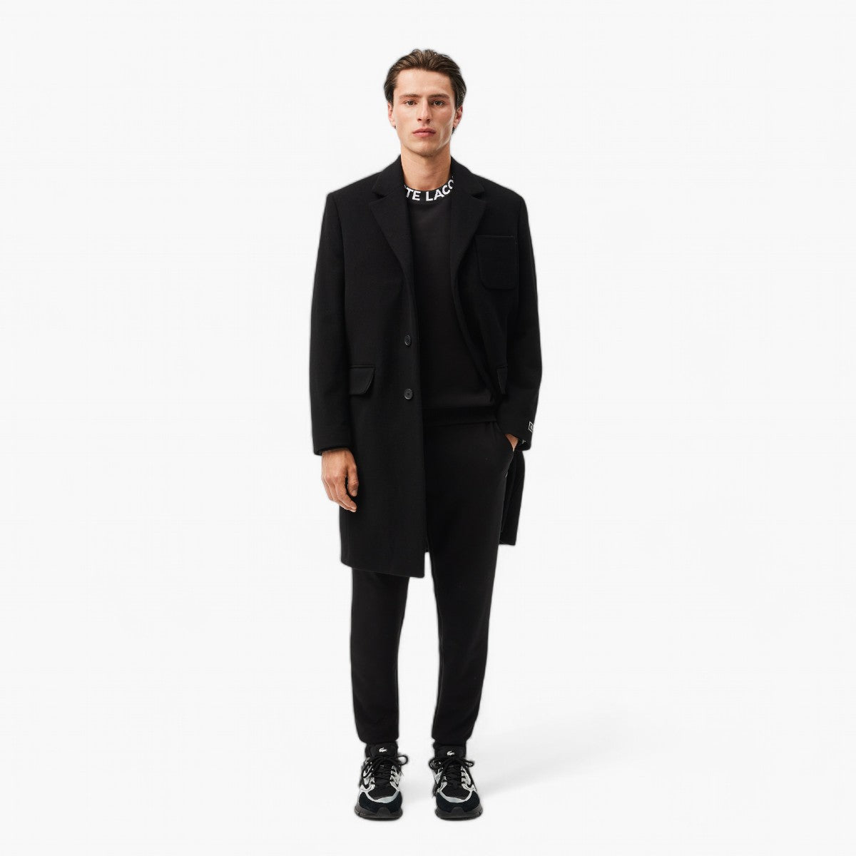 Graphic Jacquard Crew Neck Sweatshirt