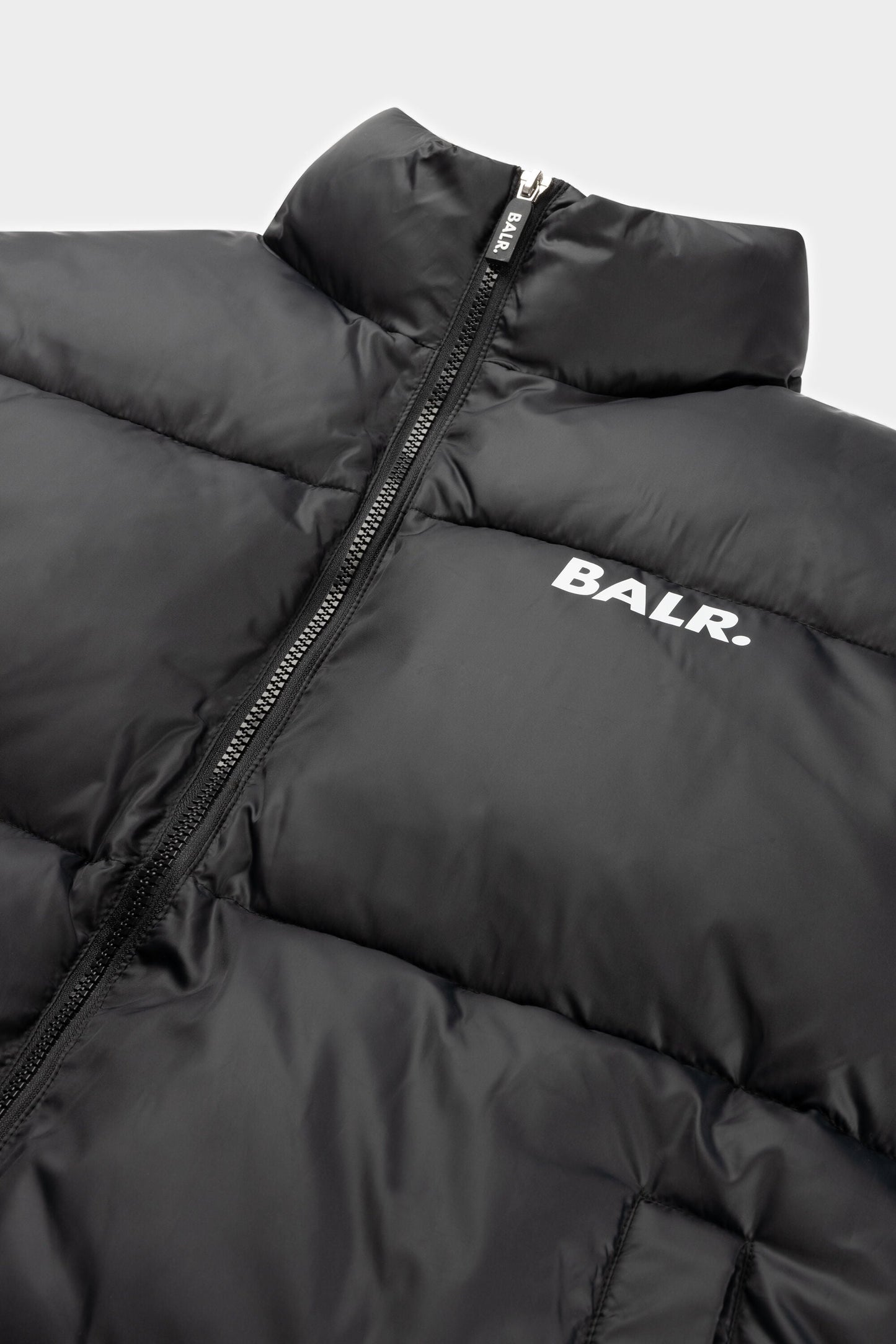 BALR Bench Regular Fit Puffer Jacket Jet Black