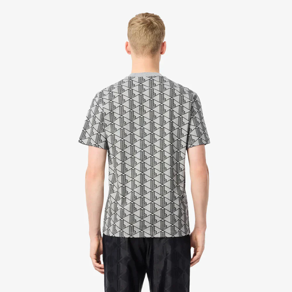 Lacoste Monogram cotton t-shirt