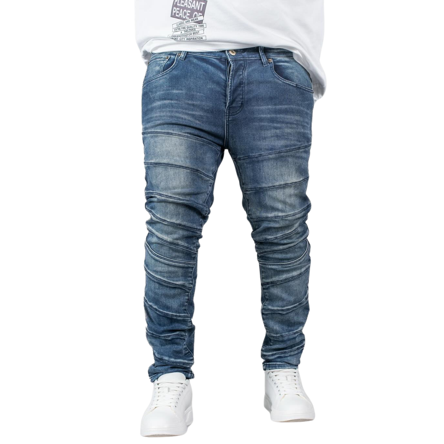 Men's Twisted Torque Skinny Denim Jeans