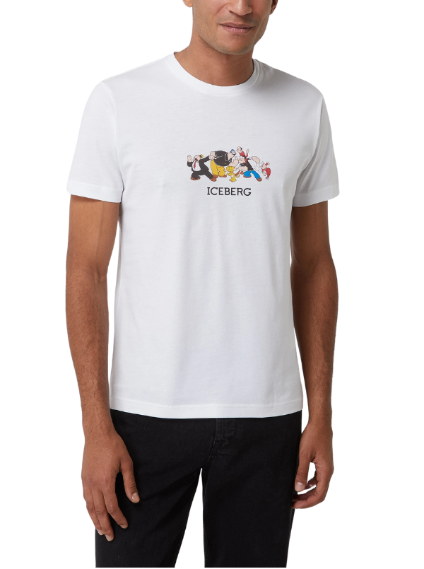 Ice Berg Popeye Printed t-shirt