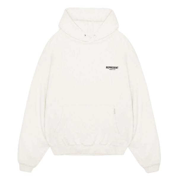 Represent Owners Club Hoodie - Flat White
