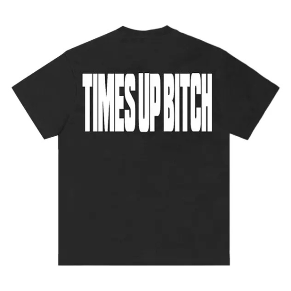 Corteiz Times Up Tee 'Black'