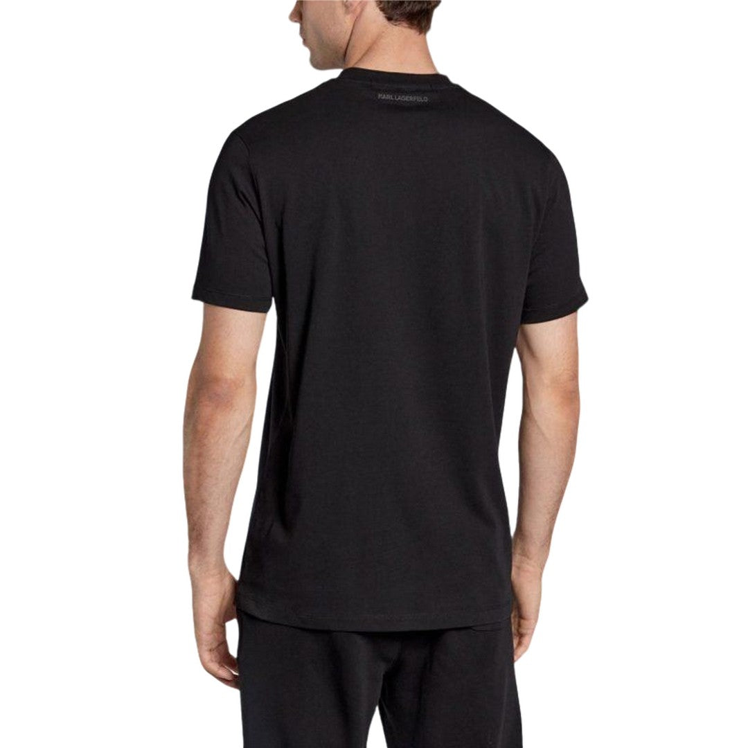 Black Karl Lagerfeld Crew Neck T-shirt