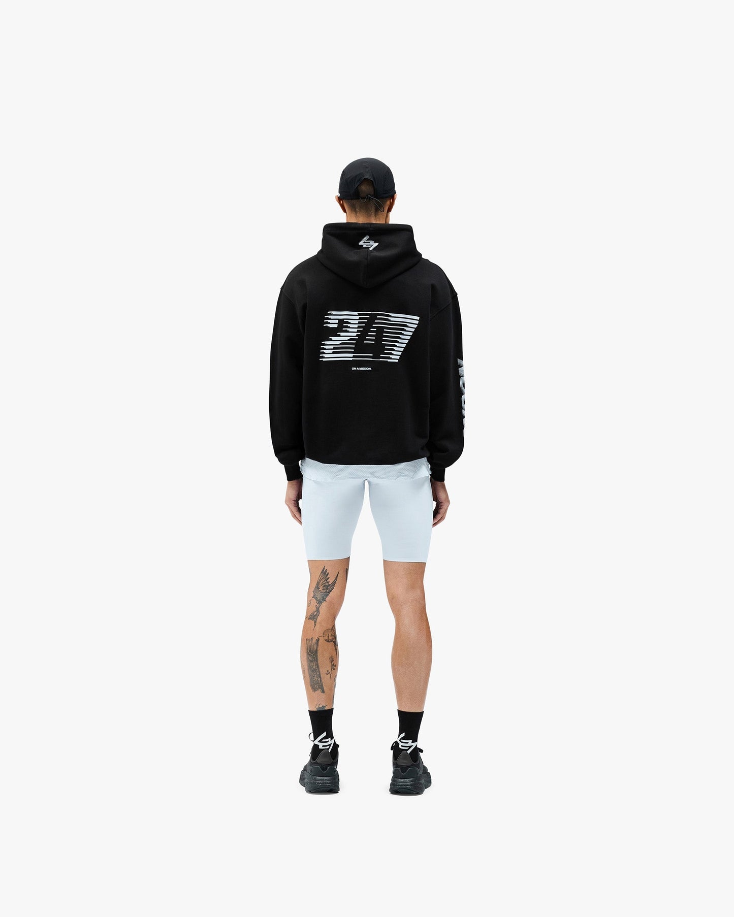 247 London Hoodie - Black