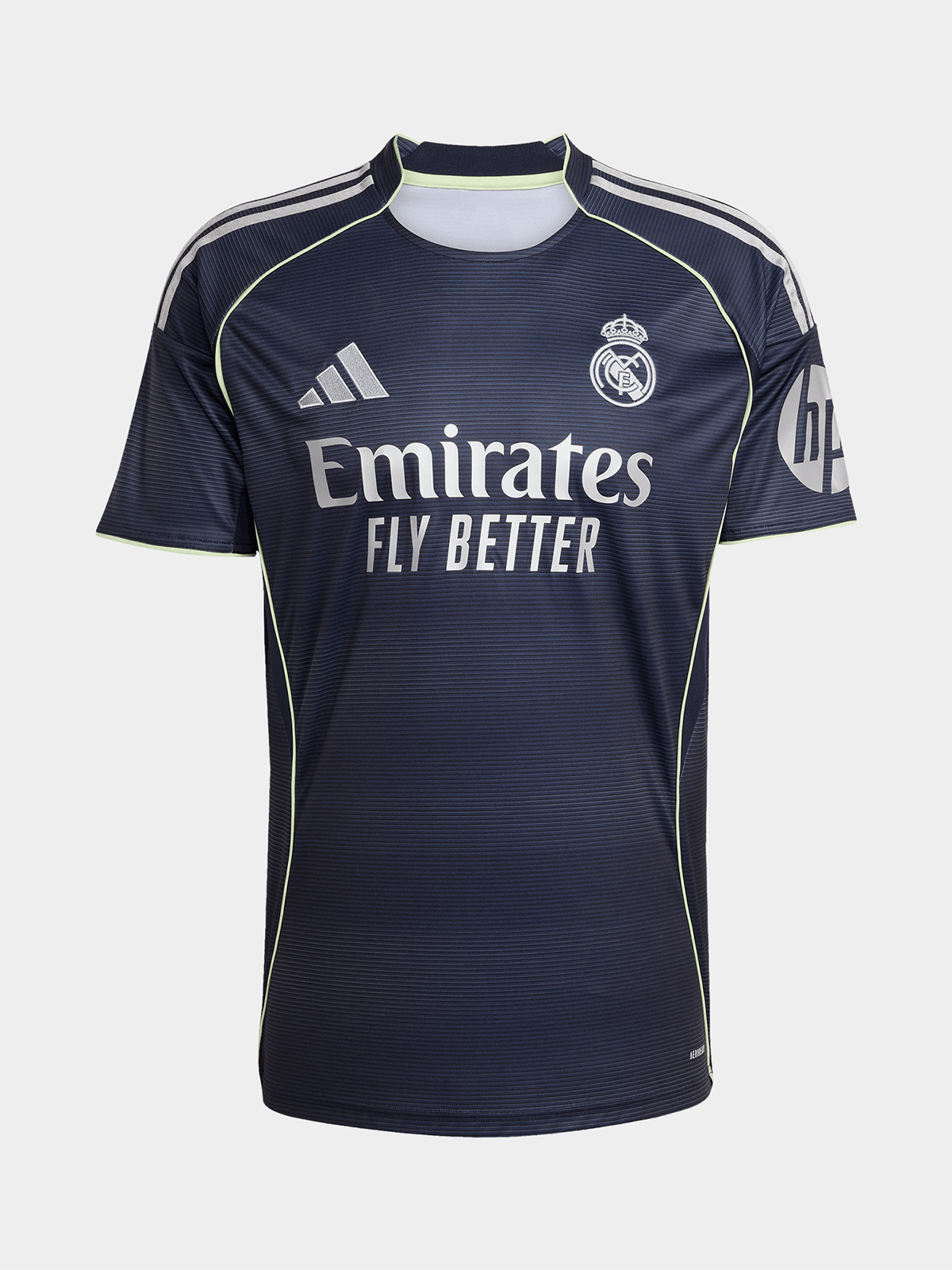adidas Mens Real Madrid Away 25/26 Navy Stadium Jersey