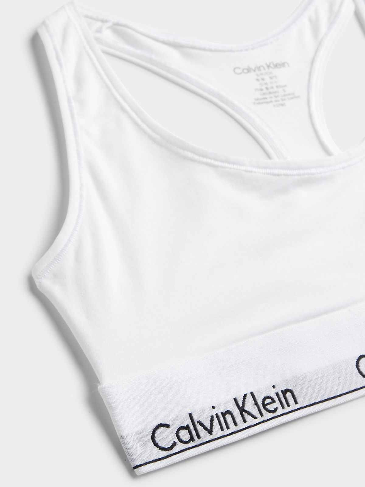 Calvin Klein Women's White Bralette