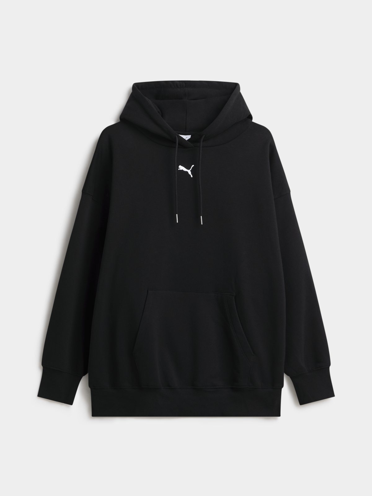 Puma Women's Puma Tattoo Graphic Black Oversized Hoodie