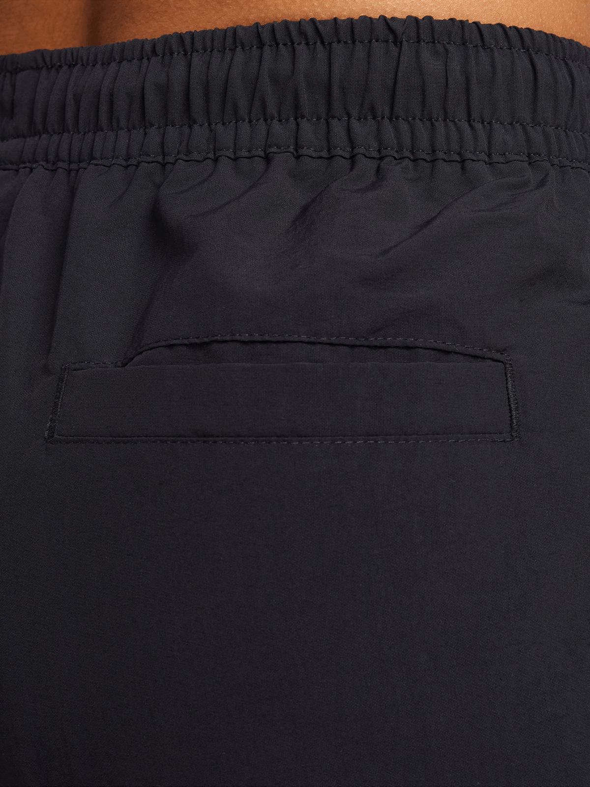 Nike Womens Sportswear Open-Hem Black Pants