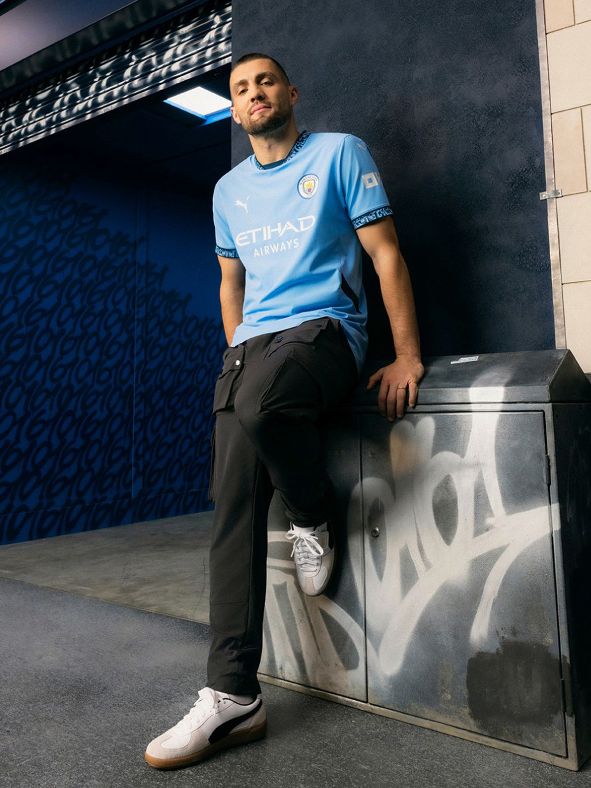 Mens Puma Manchester City Home 24/25 Stadium Jersey