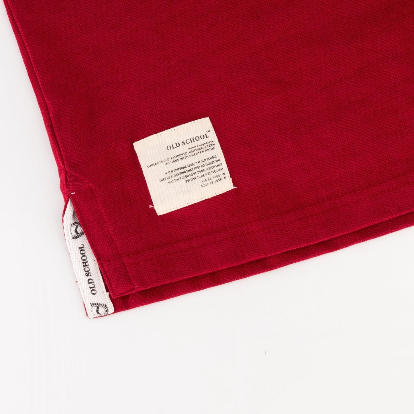 Schools Old Kingwoodian LS Rugby Jersey-Rio Red