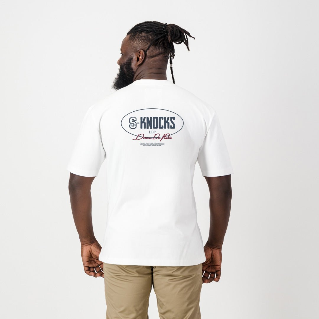 Stillknocks KO Boxy Crew Tee-White