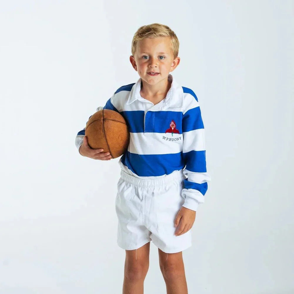 Provincial WP 23 Kids LS Rugby Jersey-White