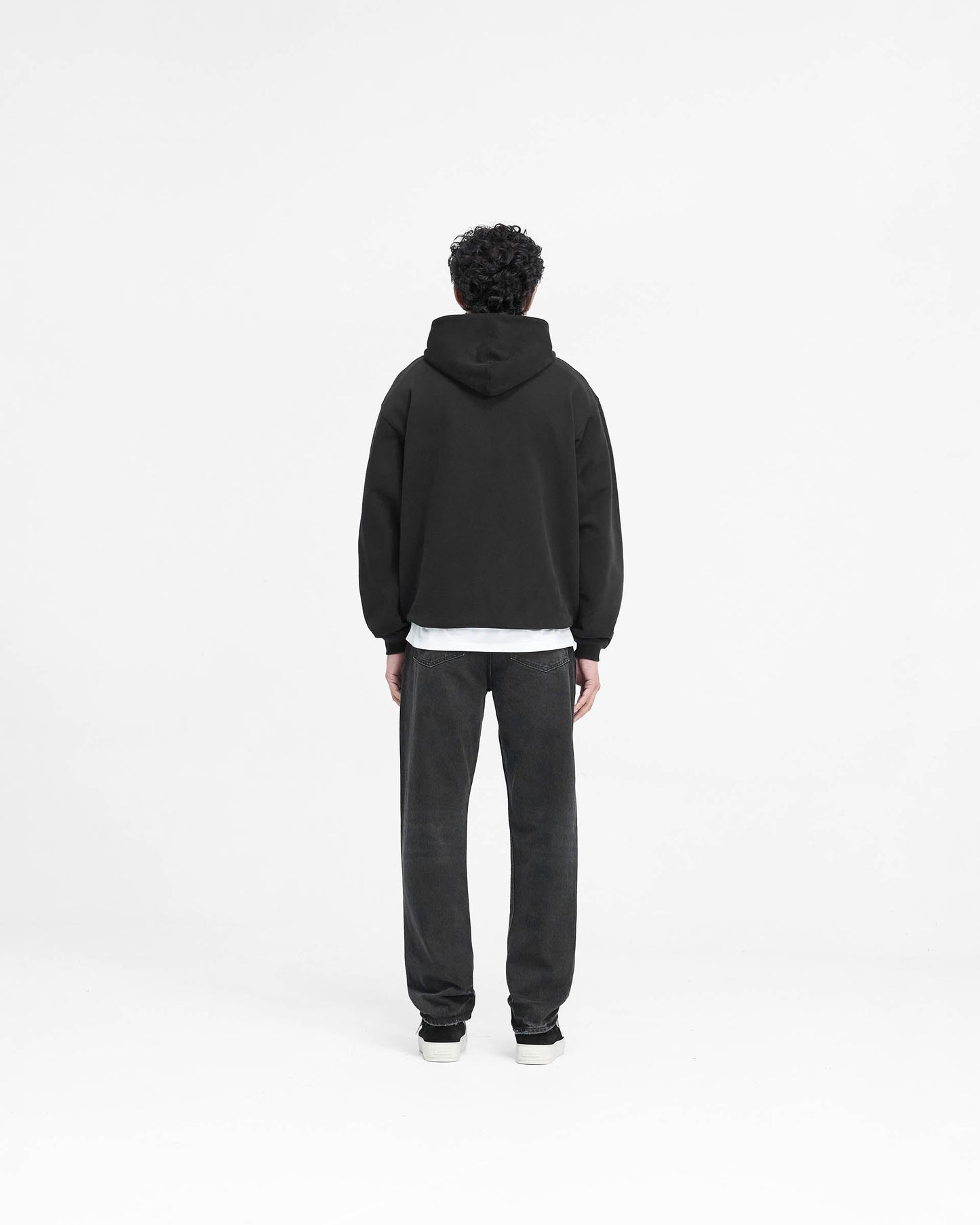 Script Logo Hoodie - Black