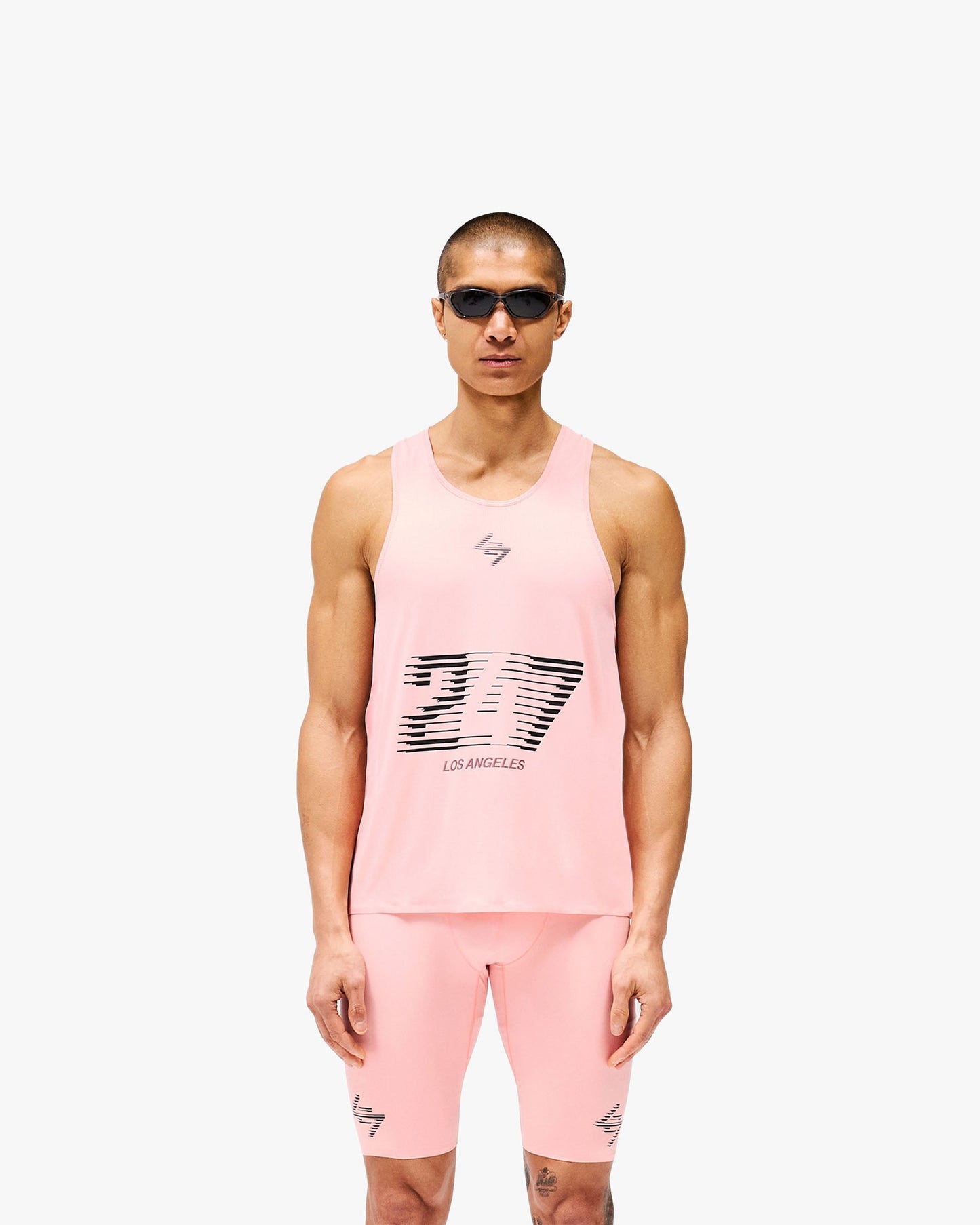 247 Los Angeles Singlet - Pink