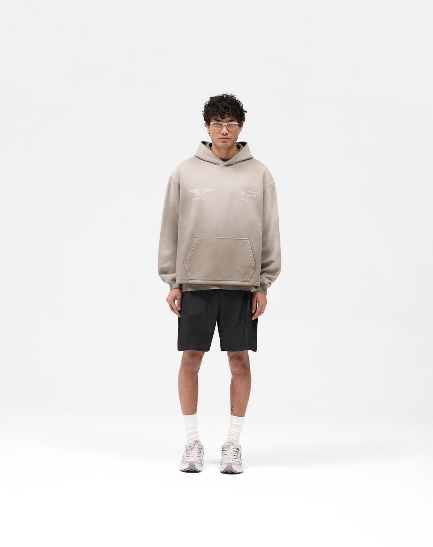 Team Rep Hoodie - Dark Taupe