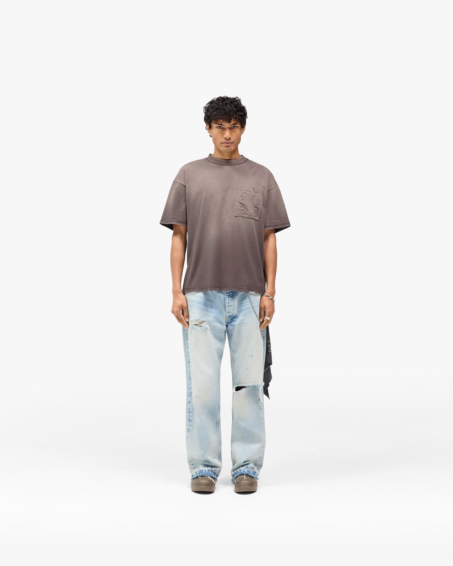 Represent X Hunter T-Shirt - Stained Brown