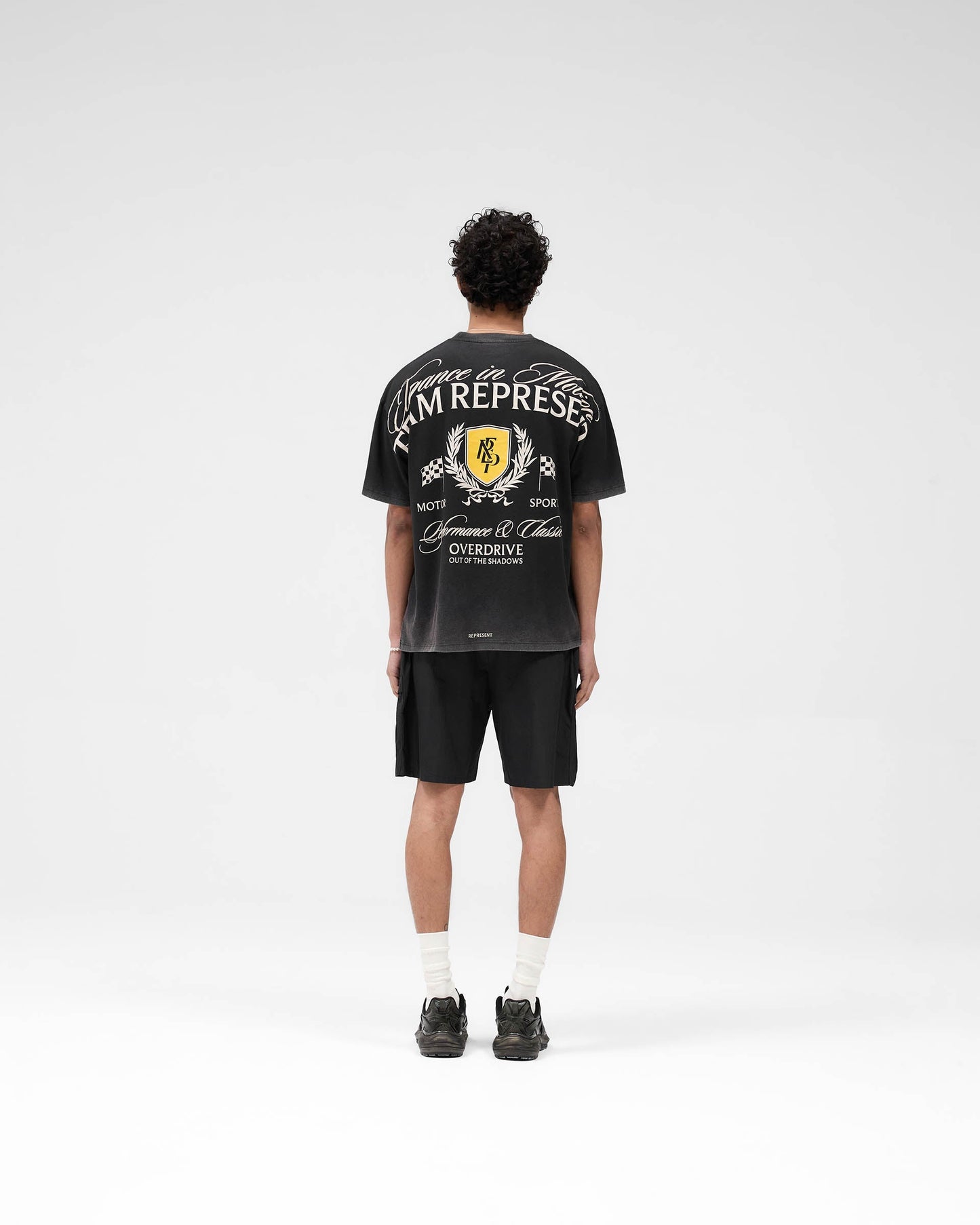 Crest T-Shirt - Vintage Black