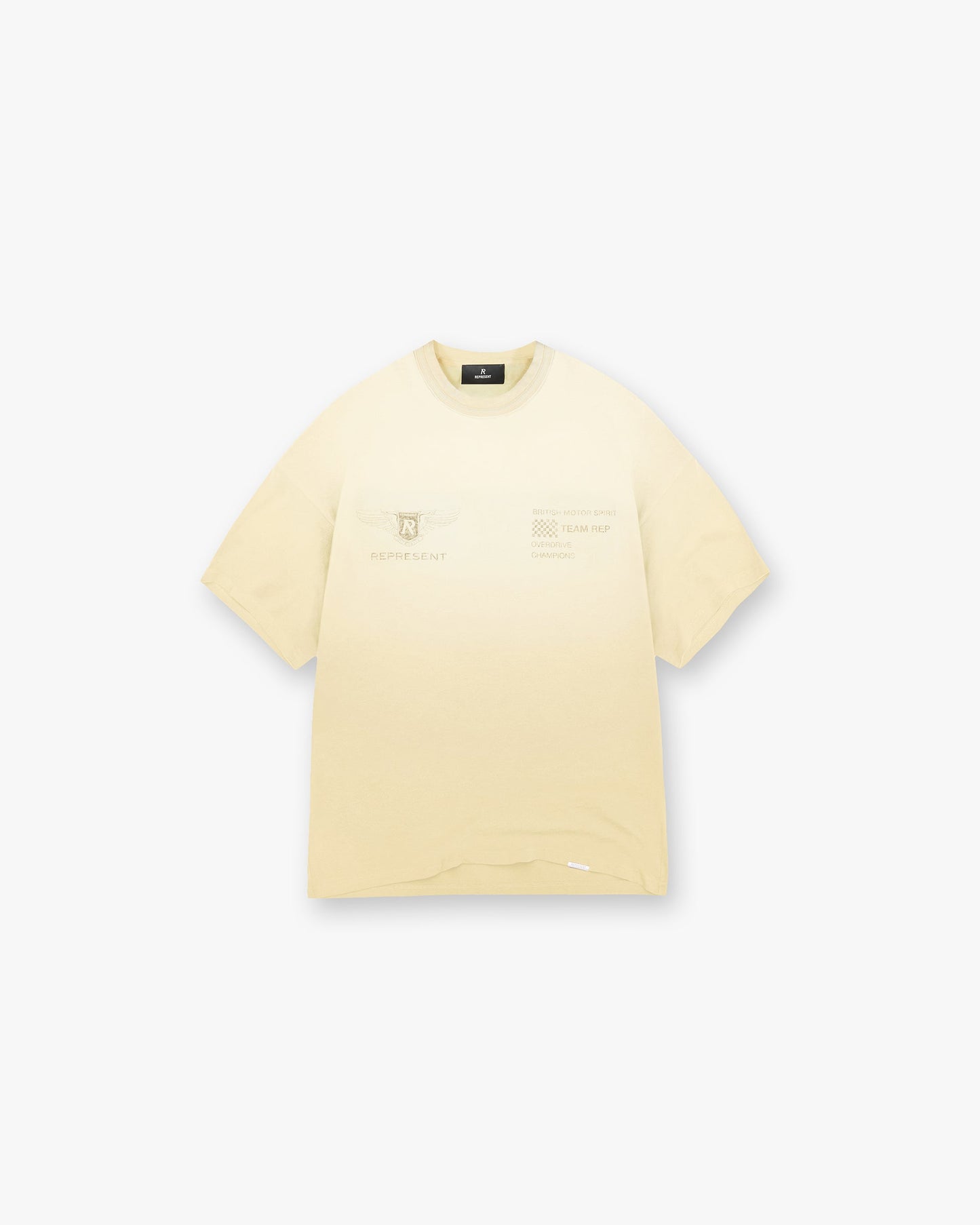 Team Rep T-Shirt - Light Yellow