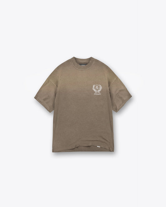 Crest T-Shirt - Dark Taupe