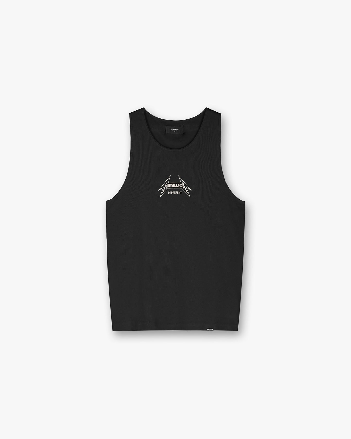 Represent X Metallica Local Crew Vest - Jet Black