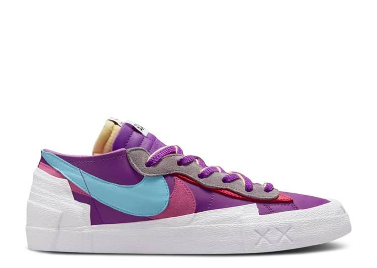 NIKE BLAZER LOW X KAWS X SACAI 'PURPLE DUSK'