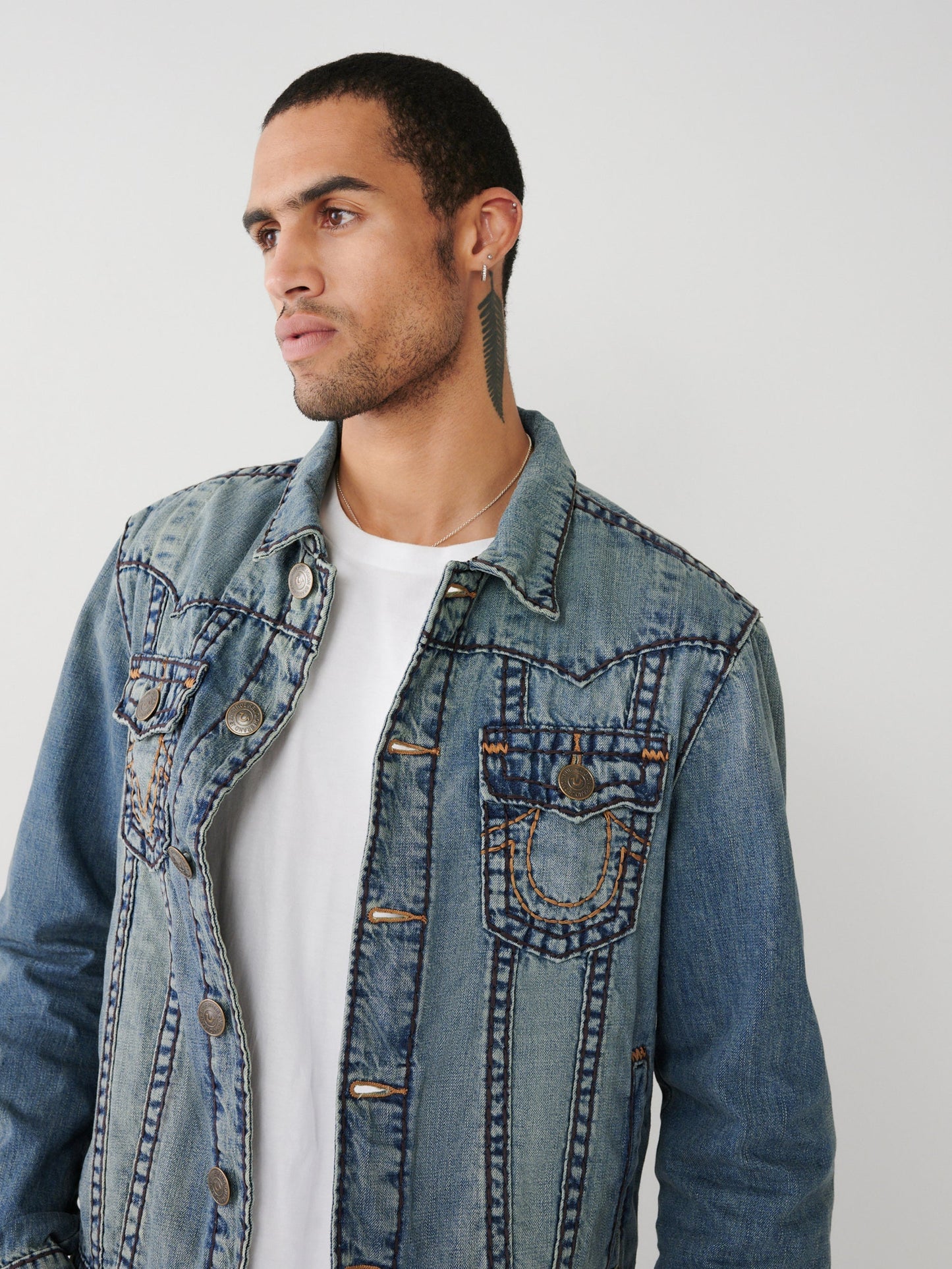 Jimmy Super T Stitch Denim Jacket