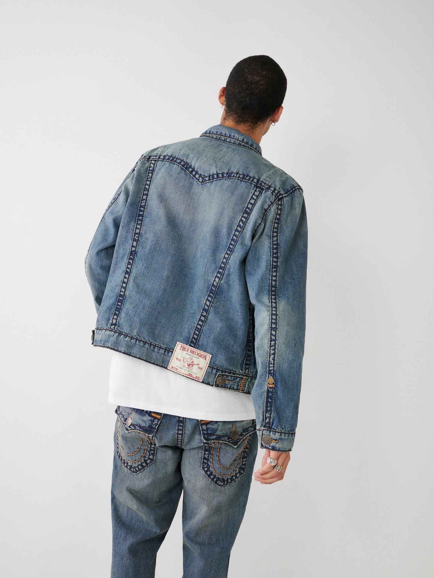 Jimmy Super T Stitch Denim Jacket