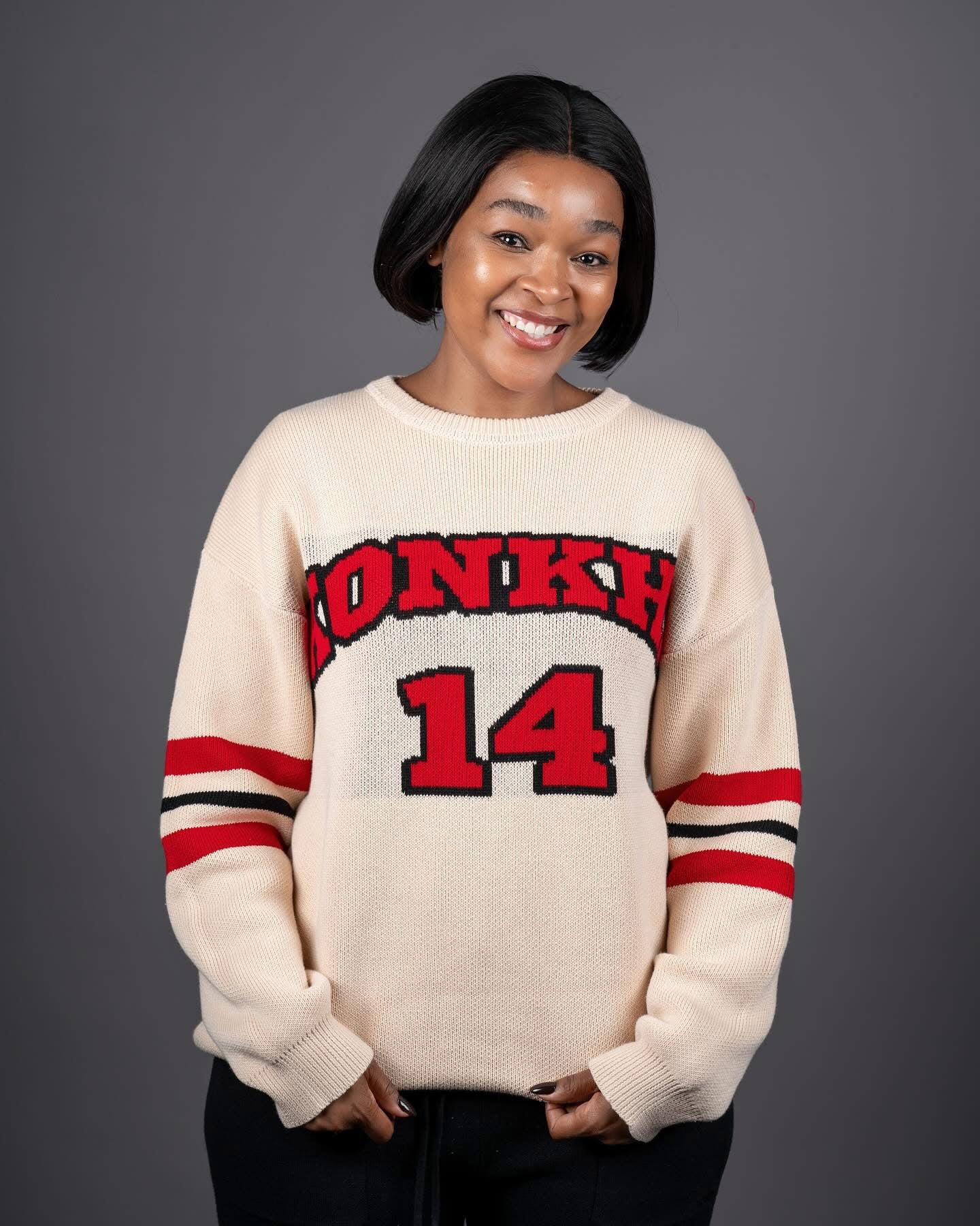 Konkhe 14 unisex jersey “Umthungo” - Beige