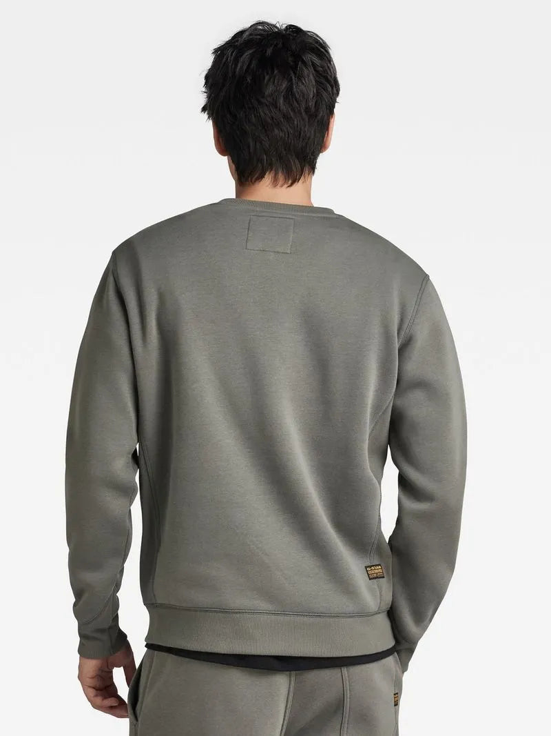 G-Star Men's Premium Core Grey Sweater