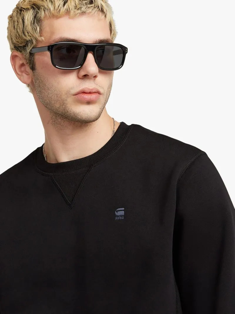 G-Star Men's Premium Core Black Sweater
