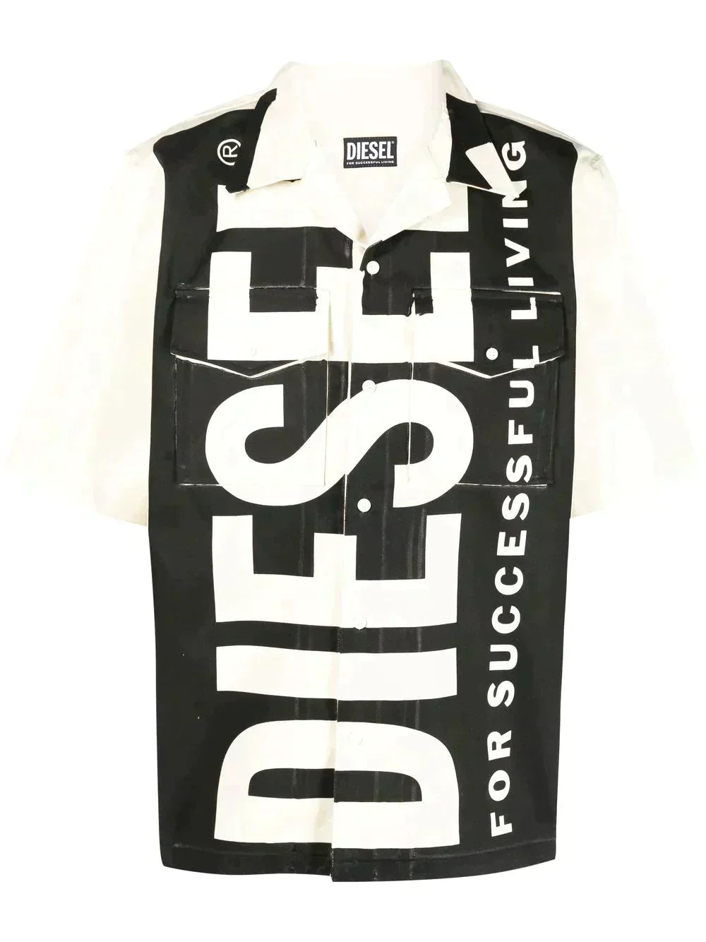 Diesel S-Mac-22 logo-print shirt
