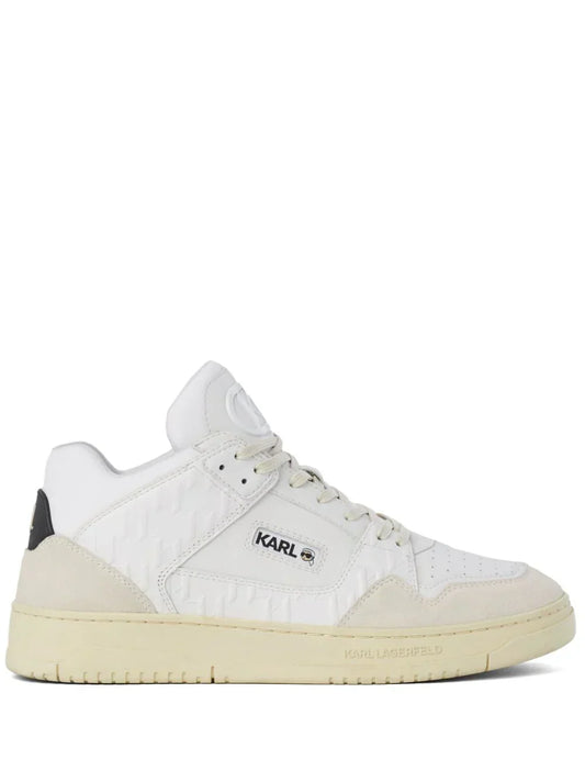 KARL LAGERFELD KREW KOUNTER KL MONOGRAM SNEAKERS